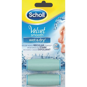 Náhradné hlavice do pilníka SCHOLL VelvetSmooth, 2ks, hrubé