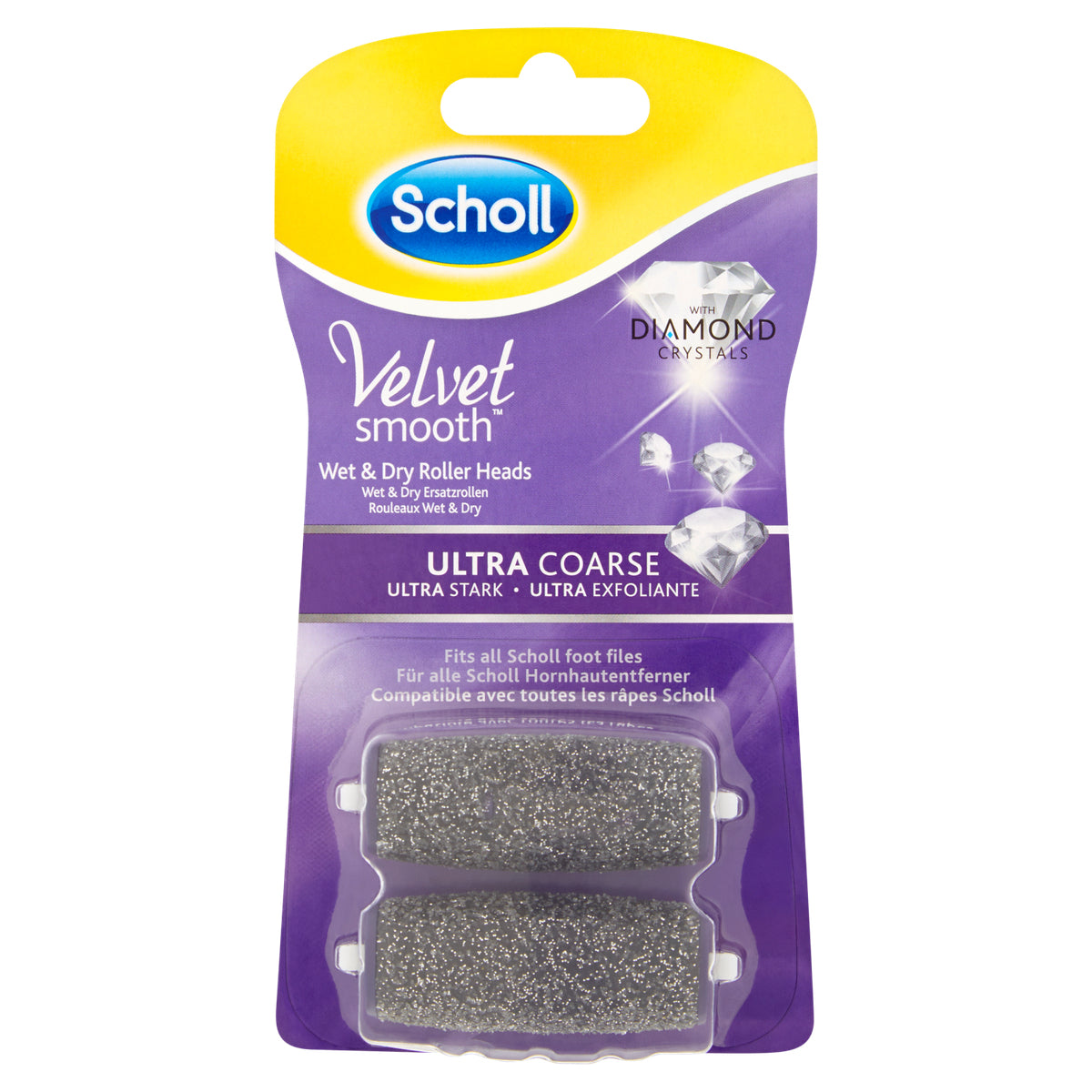 Rotačná hlavica do pilníka SCHOLL VS, ultra drsná, 2ks