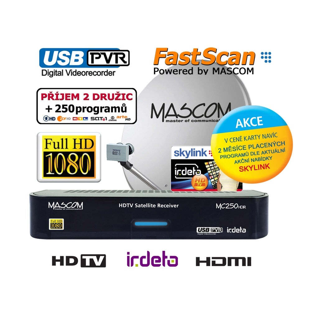  Mascom MC250/80MBL+M7