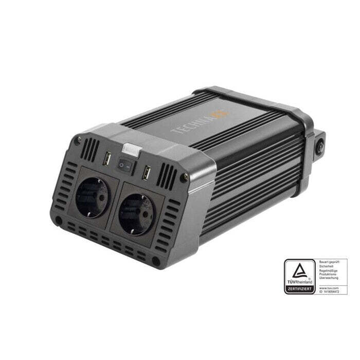 Menič napätia Technaxx TE16 z 12V DC na 230V AC