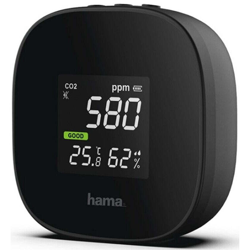 Merač kvality vzduchu Hama Safe, CO2, teplota, vlhkosť ROZBALENÉ