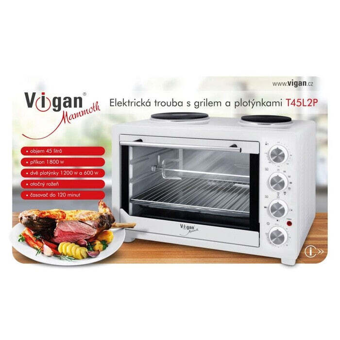 Mini rúra VIGAN T45L2P