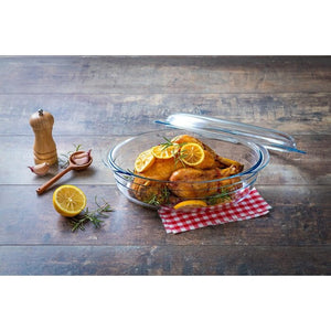 Miska na zapekanie s vekom Ocuisine 459AC00/1043, oválna, 4l