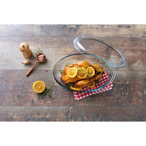 Miska na zapekanie s vekom Ocuisine 459AC00/1043, oválna, 4l