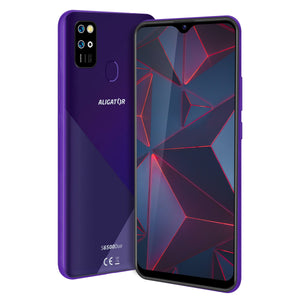 Mobilný telefón Aligator 6500 Duo 2GB/32GB SENIOR, fialová POUŽIT