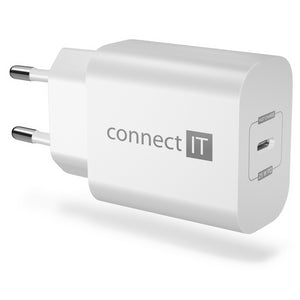 Nabíjačka Connect IT Voyager 2, 25W PD, 1xTyp C, biela