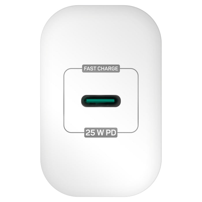 Nabíjačka Connect IT Voyager 2, 25W PD, 1xTyp C, biela