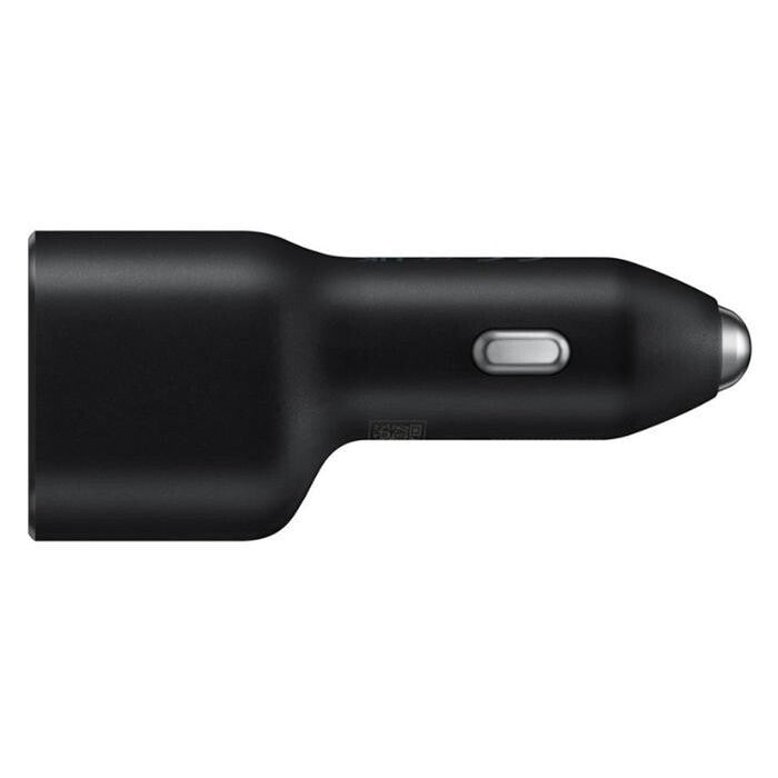 Nabíjačka do auta Samsung 40W USB/USB-C, duálna, čierna