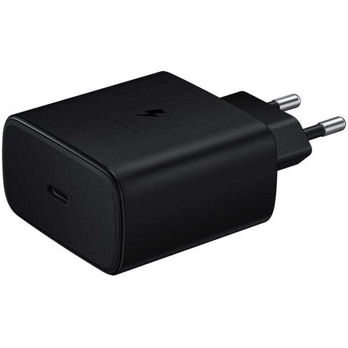Nabíjačka Samsung 1x USB Typ C, 45W + USB kábel Typ C, čierna