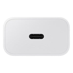 Nabíjačka Samsung 25W, biela, USB-C + kábel 1m