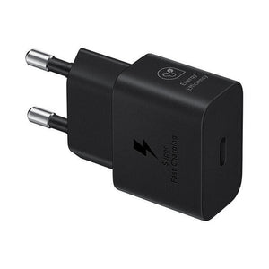 Nabíjačka Samsung 25W, čierna, USB-C + kábel 1m