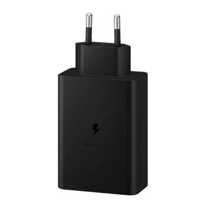 Nabíjačka Samsung 65W, 2x USB-C port, PD, QC, čierna