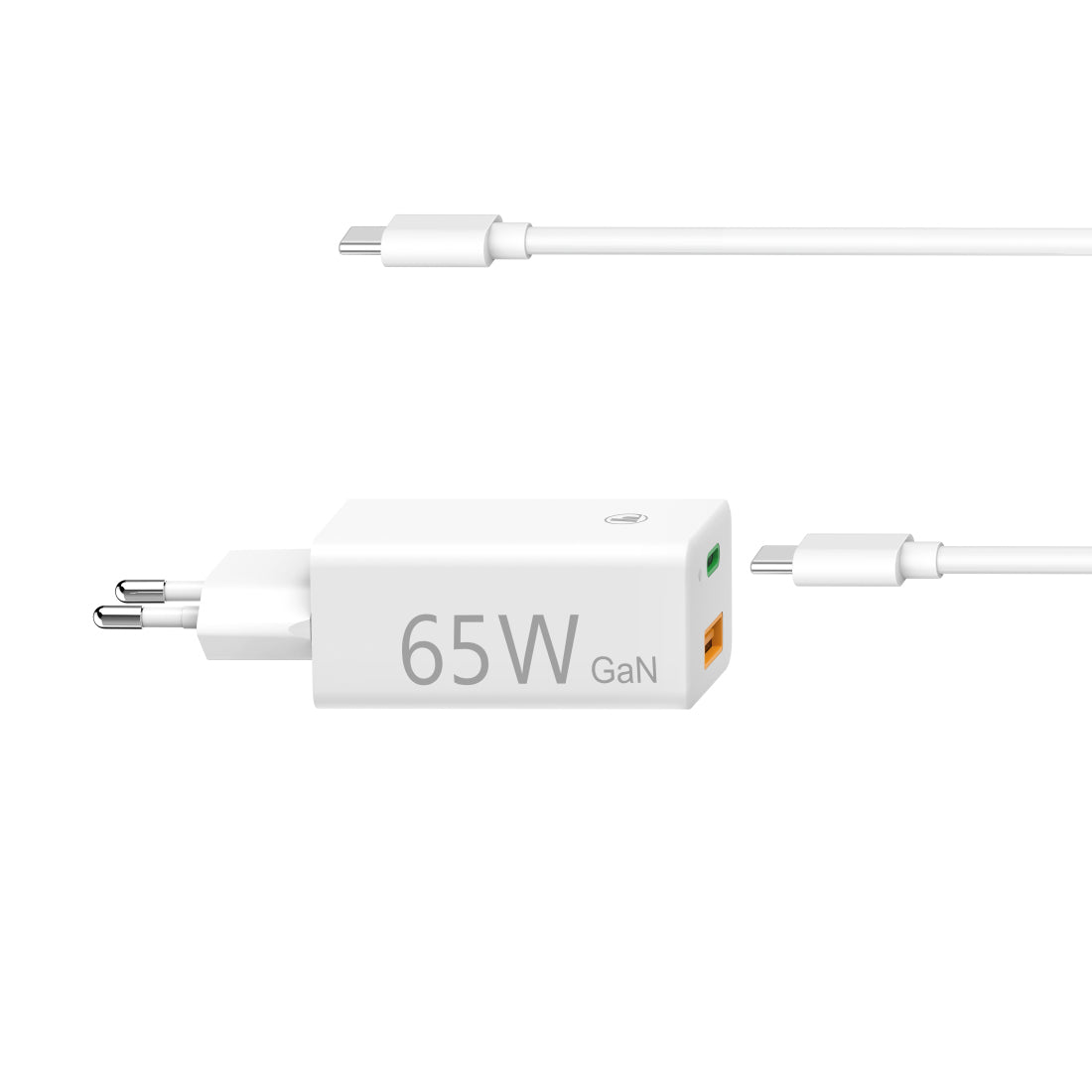 Hama set USB nabíjačka GaN, USB-C/USB-A, PD 65 W, USB-