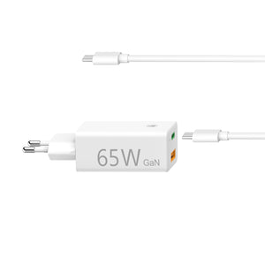 Hama set USB nabíjačka GaN, USB-C/USB-A, PD 65 W, USB-