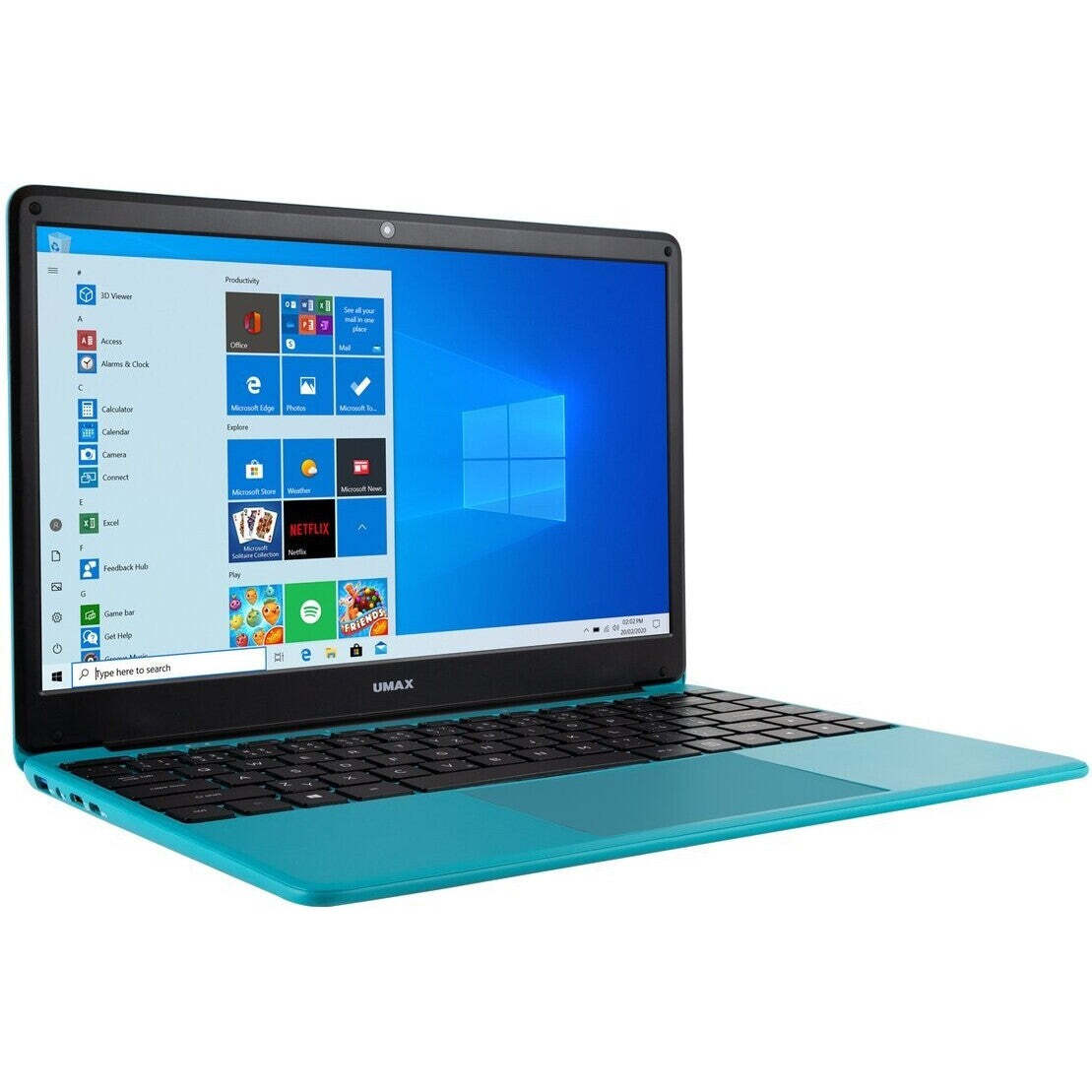 Notebook UMAX VisionBook 14Wr 4 GB, 64 GB, UMM230143