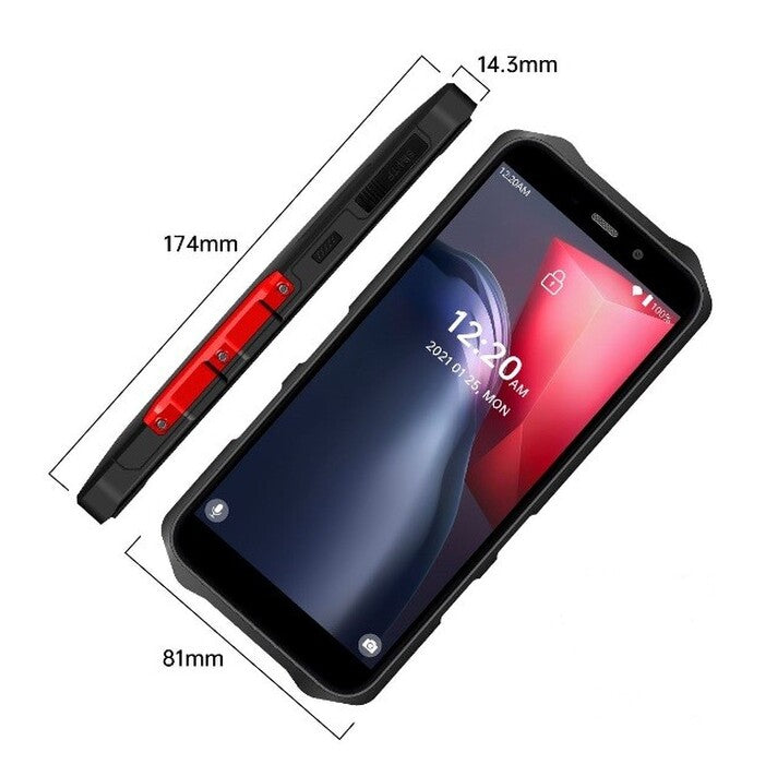 Odolný telefón Oukitel WP12 4GB/32GB, červená