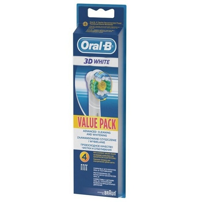 Oral-B Náhradné kefky EB 18-4 3D White Luxe