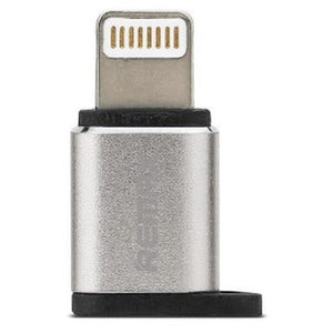 Adaptér Remax Micro USB na Lightning, strieborná