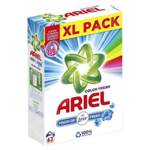 Prací prášok Ariel A000013367, Touch of Lenor, 63 dávok