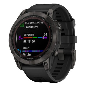Garmin Epix Pro Sapphire/Titan, čierna/čierny remienok