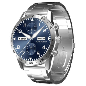 Smart hodinky ARMODD Silentwatch 4 Pro, strieborná