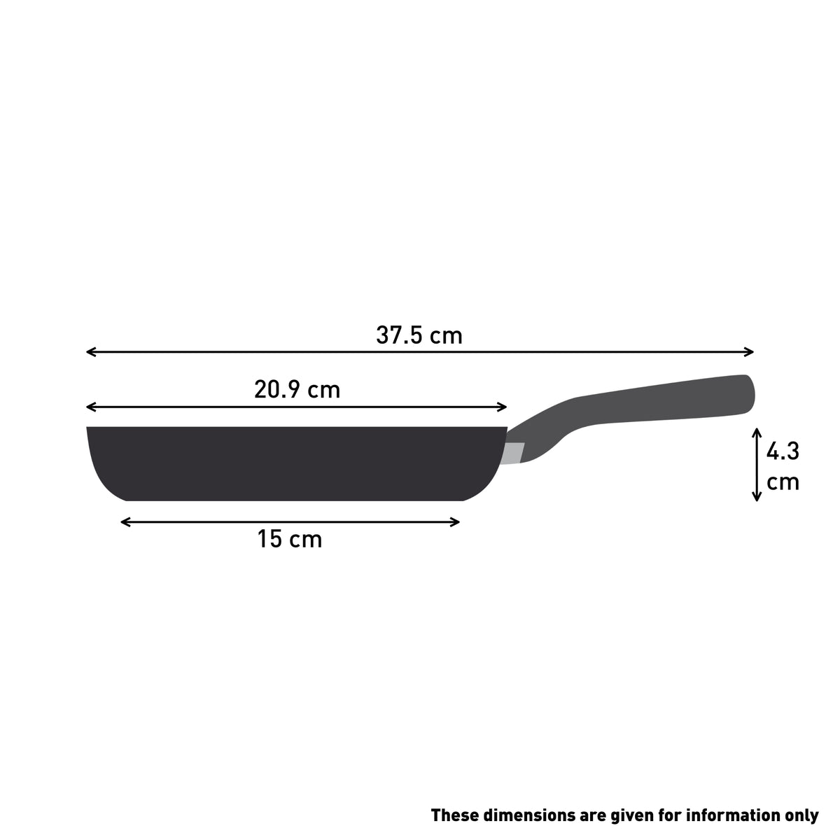Panvica Tefal Force C2920253, 20cm