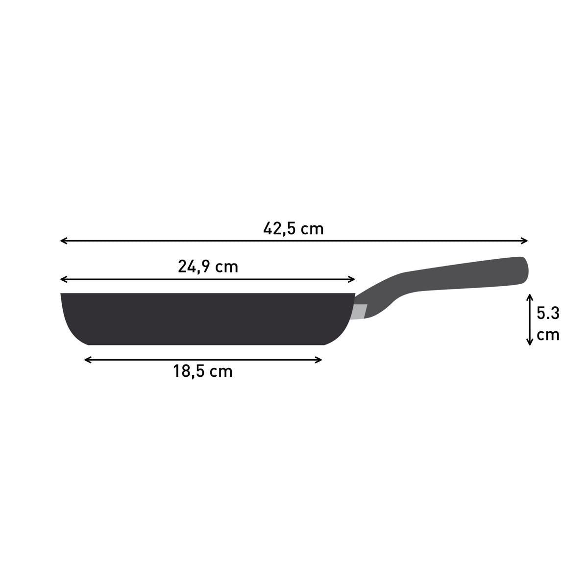 Panvica Tefal So Recycled C2910432, 24cm