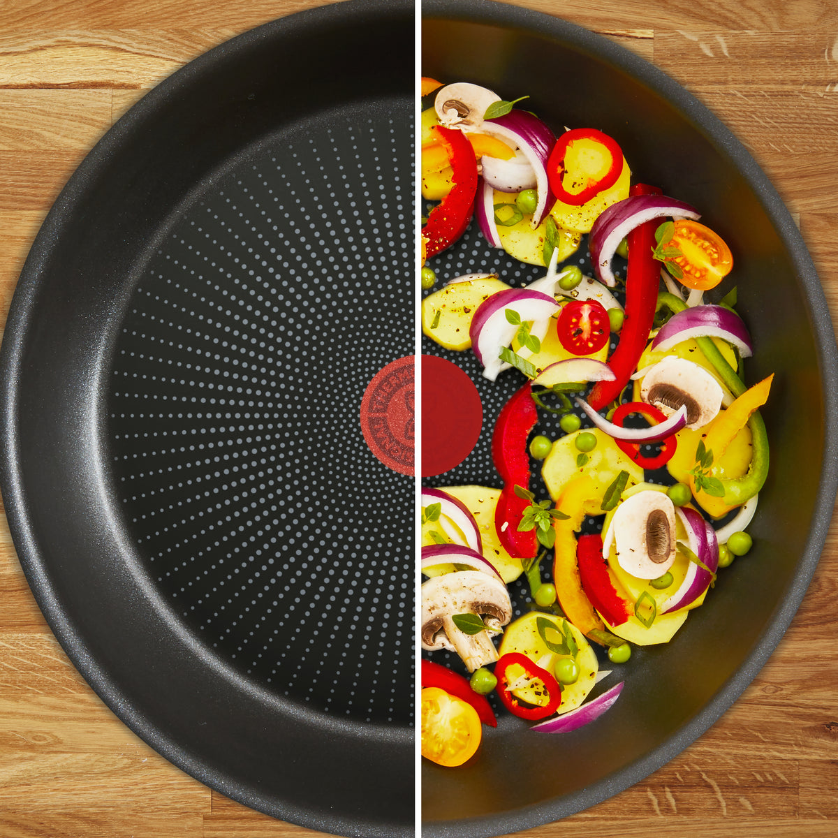 Panvica Wok Tefal So Recycled C2911932, 28cm