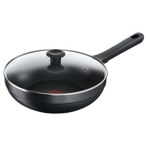 Panvica Wok Tefal Trattoria G6057574, sklenená pokrievka, 26cm