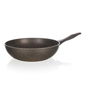 Panvica Wok Banquet 40050728B, granitová, 28cm