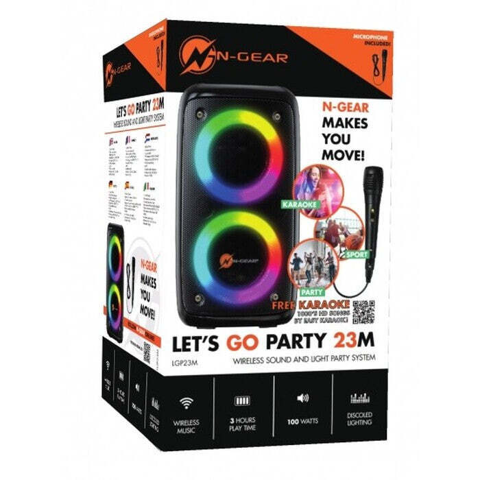 Párty reproduktor N-Gear Party Let&#39;s Go Party 23M