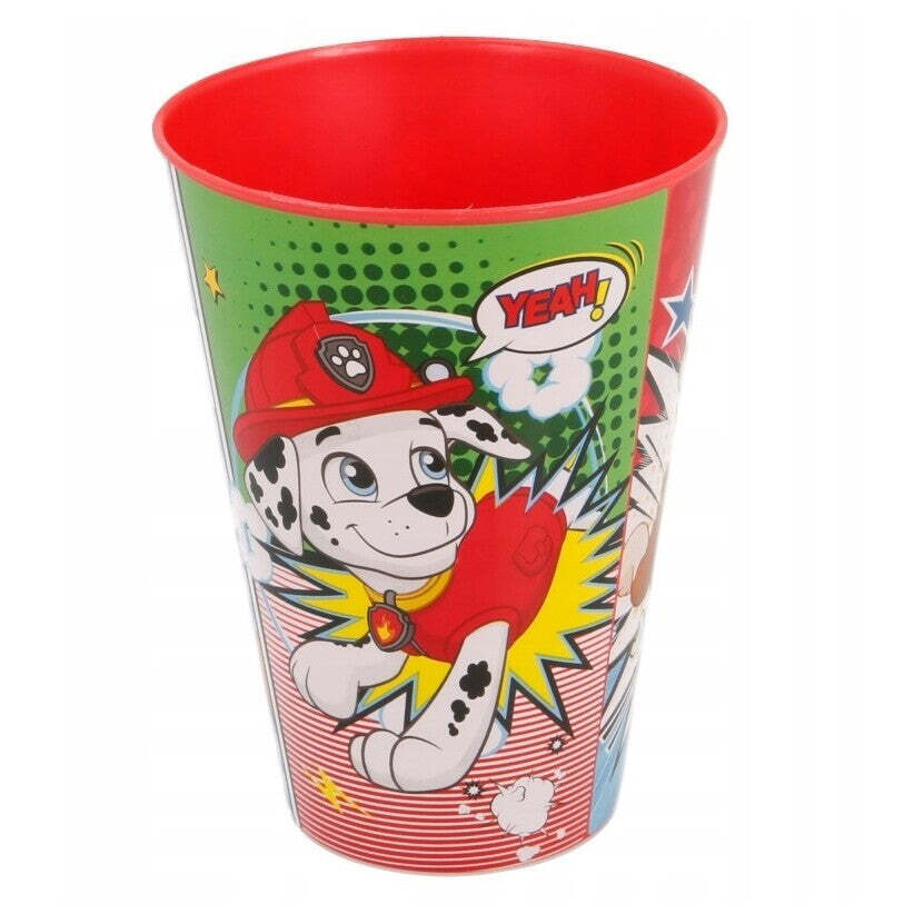 Plastový kelímok Tlapková patrola, 430ml