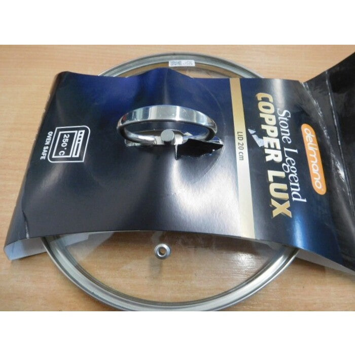 Pokrievka na hrniec Delimano CopperLux, 20cm POUŽITÝ