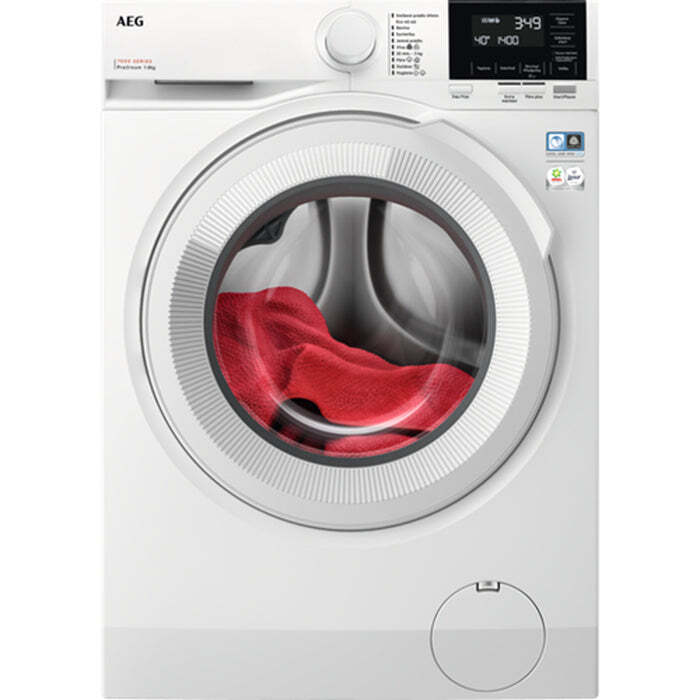 Práčka s predným plnením AEG LFR71862BC, 8 kg