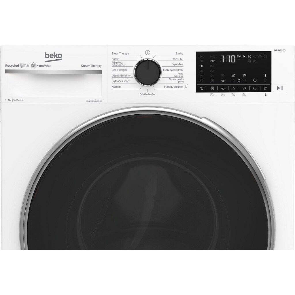 Práčka s predným plnením Beko B5WFT59418WCS