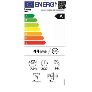 Práčka s predným plnením Beko XWUE77265CSH3 POUŽITÉ, NEOPOTREBOVANÝ TOVAR