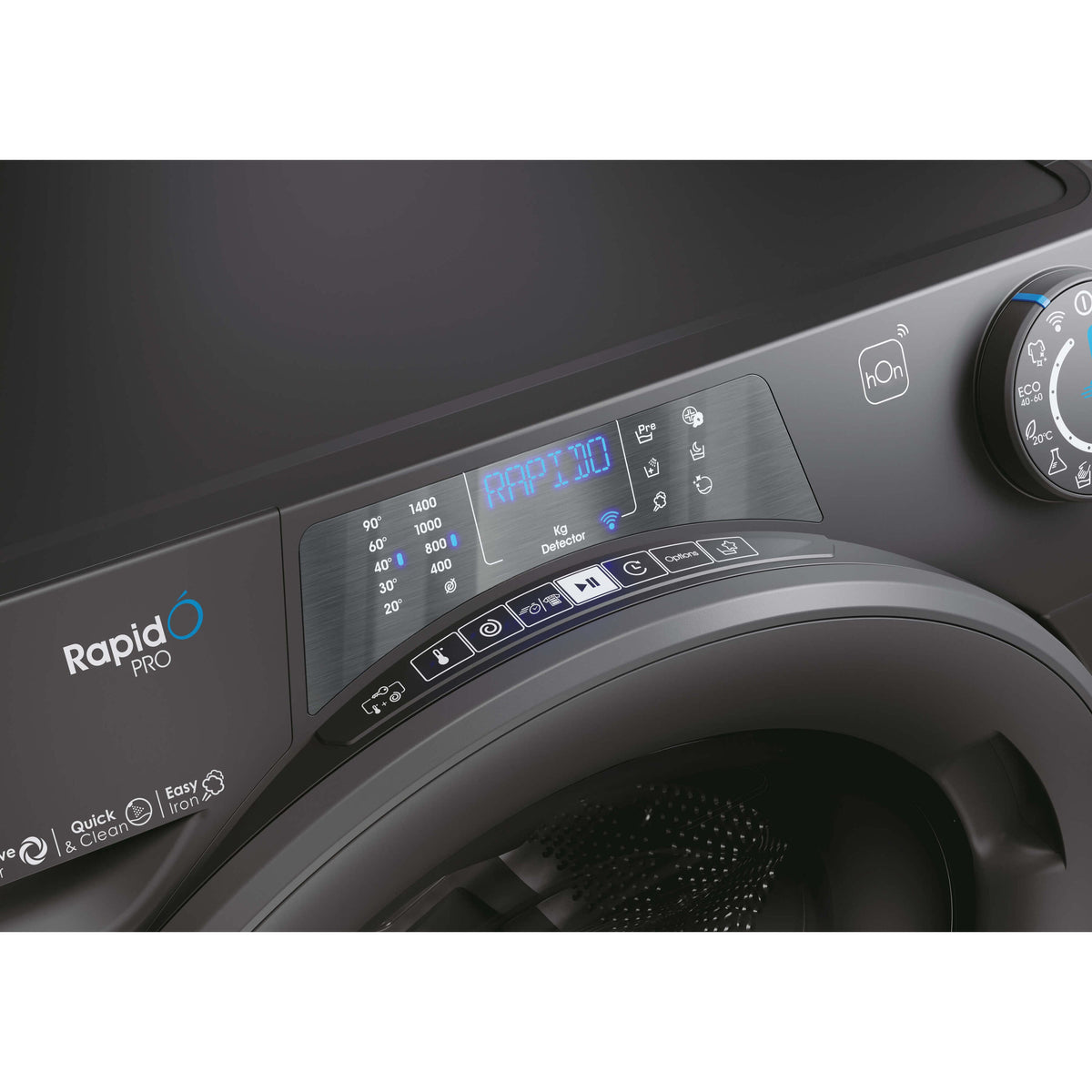 Práčka s predným plnením Candy RP4 476BWMRR/1-S, A, 7kg, čierna