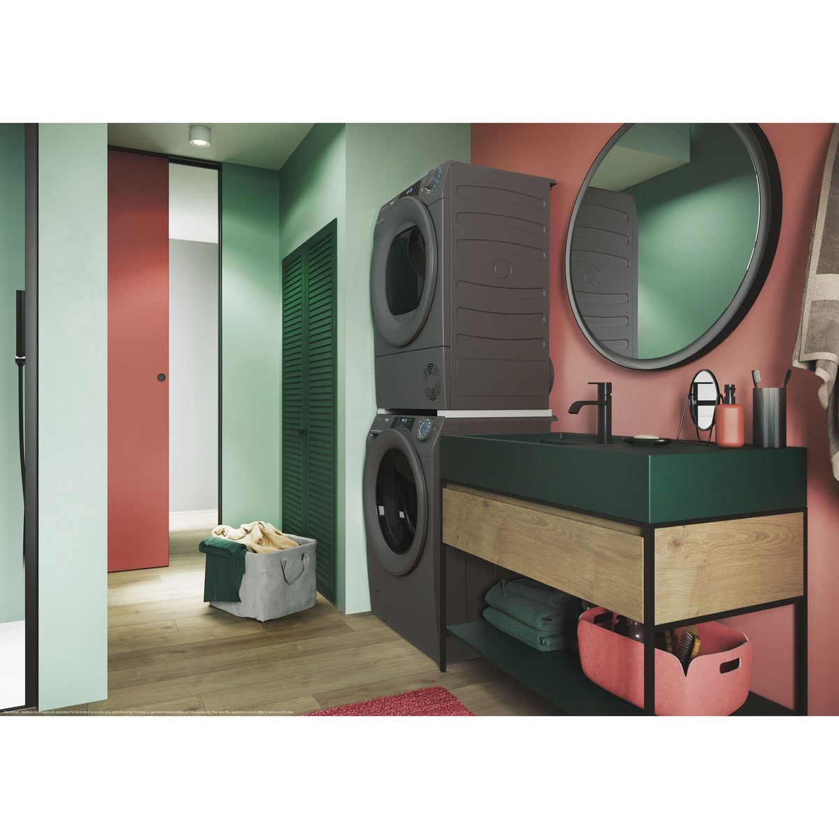 Práčka s predným plnením Candy RP4 476BWMRR/1-S, A, 7kg, čierna