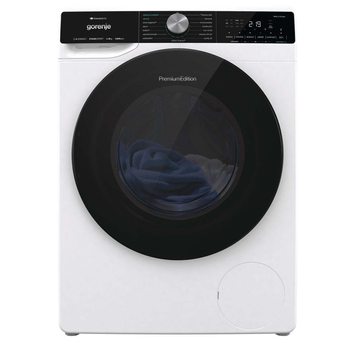 Práčka s predným plnením Gorenje W2NS84ACZ, A, 8 kg POŠKODENÝ OBAL