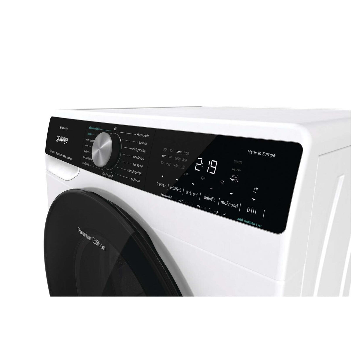 Práčka s predným plnením Gorenje W2NS84ACZ, A, 8 kg POŠKODENÝ OBAL