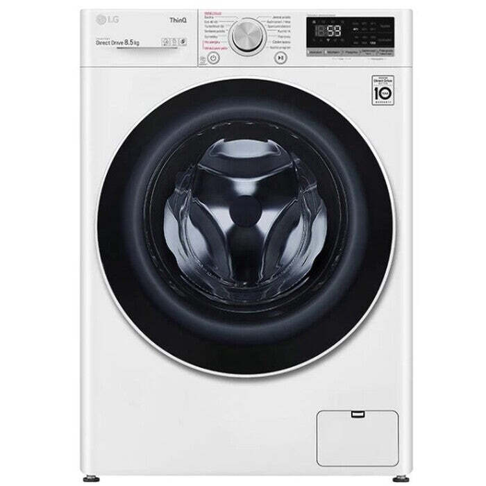 Práčka s predným plnením LG F28V5GY1W, 8,5 kg POŠKODENÝ OBAL