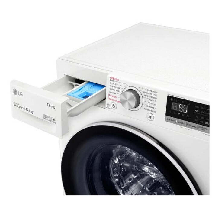 Práčka s predným plnením LG F28V5GY1W, 8,5 kg POŠKODENÝ OBAL