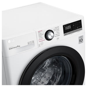 Práčka s predným plnením LG F49V3VW6W, B, 9 kg POUŽITÝ, NEKOMPLE