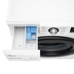 Práčka s predným plnením LG F49V3VW6W, B, 9 kg POUŽITÝ, NEKOMPLE