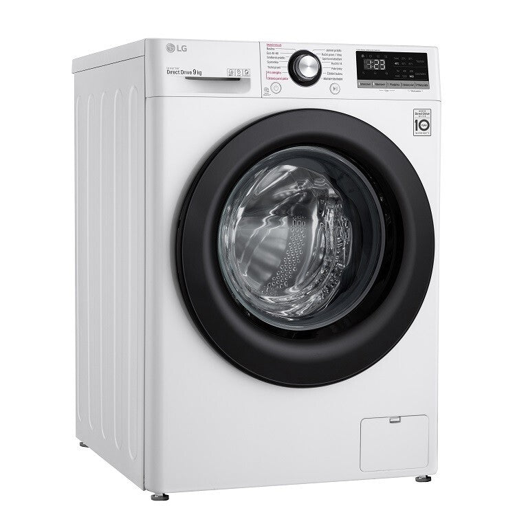 Práčka s predným plnením LG F49V3VW6W, B, 9 kg POUŽITÝ, NEKOMPLE