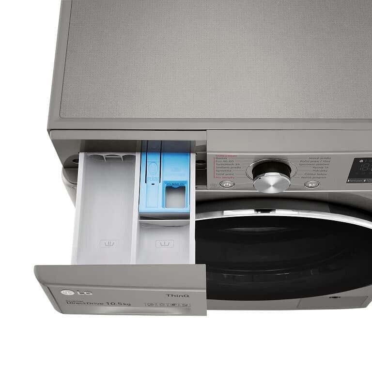 Práčka s predným plnením LG FA104V7R2TE, A, 10,5kg