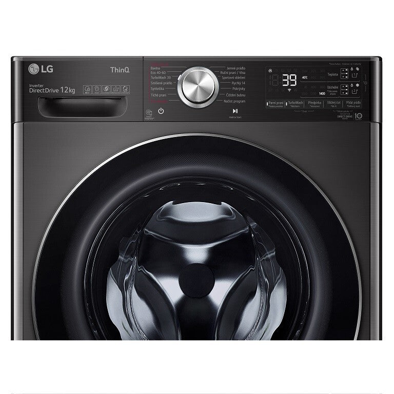 Práčka s predným plnením LG FA124V9BAP2, A, 12 kg