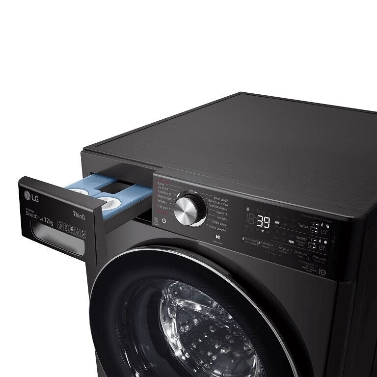 Práčka s predným plnením LG FA124V9BAP2, A, 12 kg