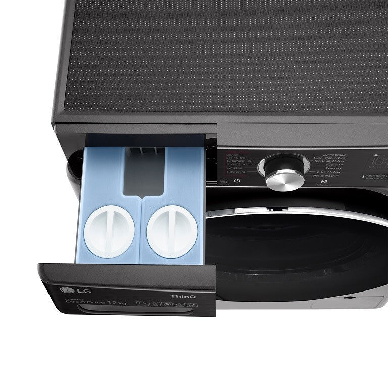 Práčka s predným plnením LG FA124V9BAP2, A, 12 kg