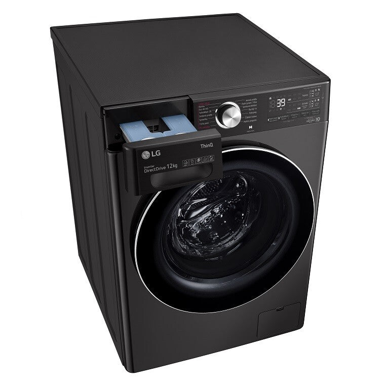 Práčka s predným plnením LG FA124V9BAP2, A, 12 kg